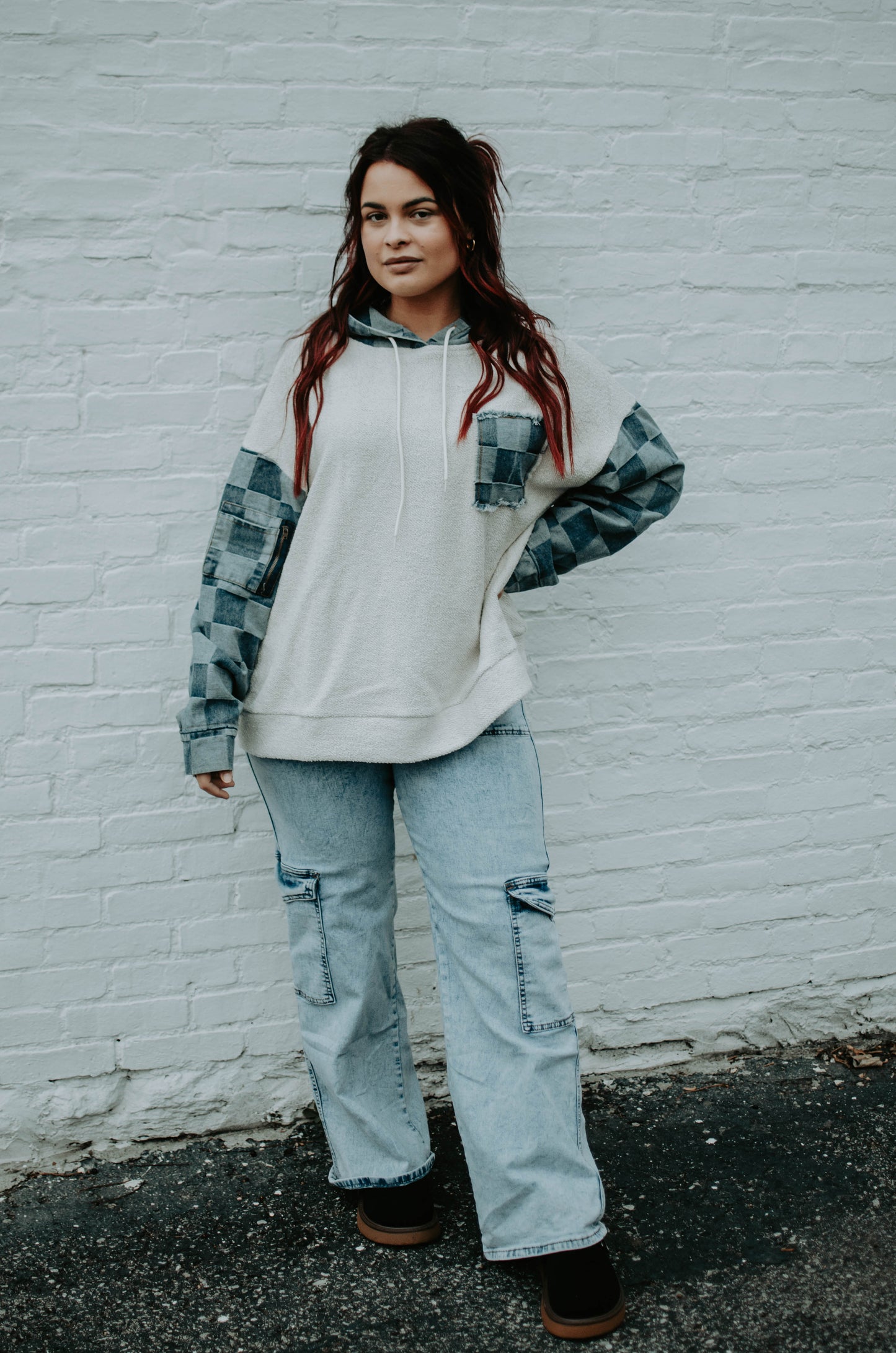 The ivory hoodie