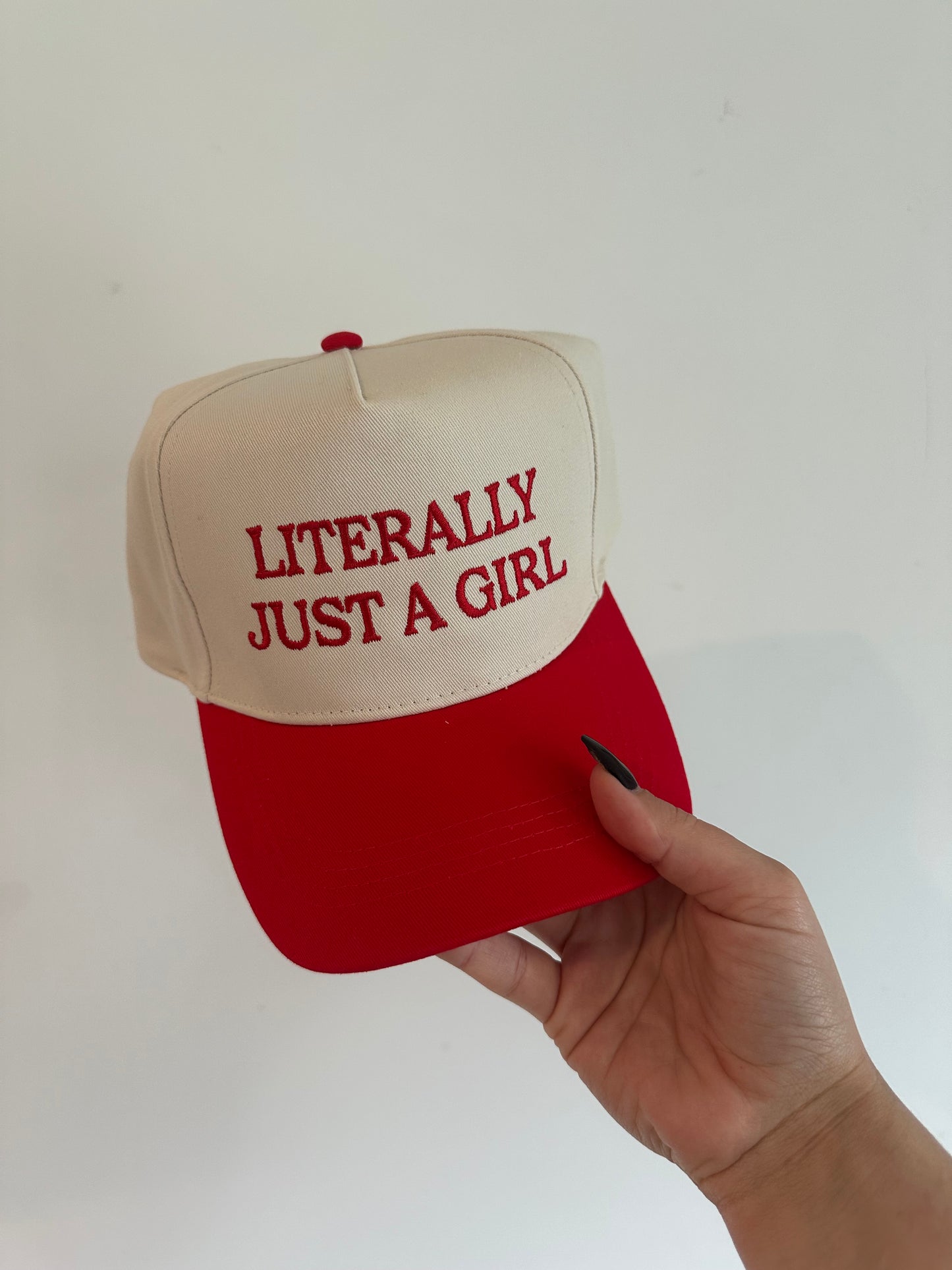 Just a girl hat
