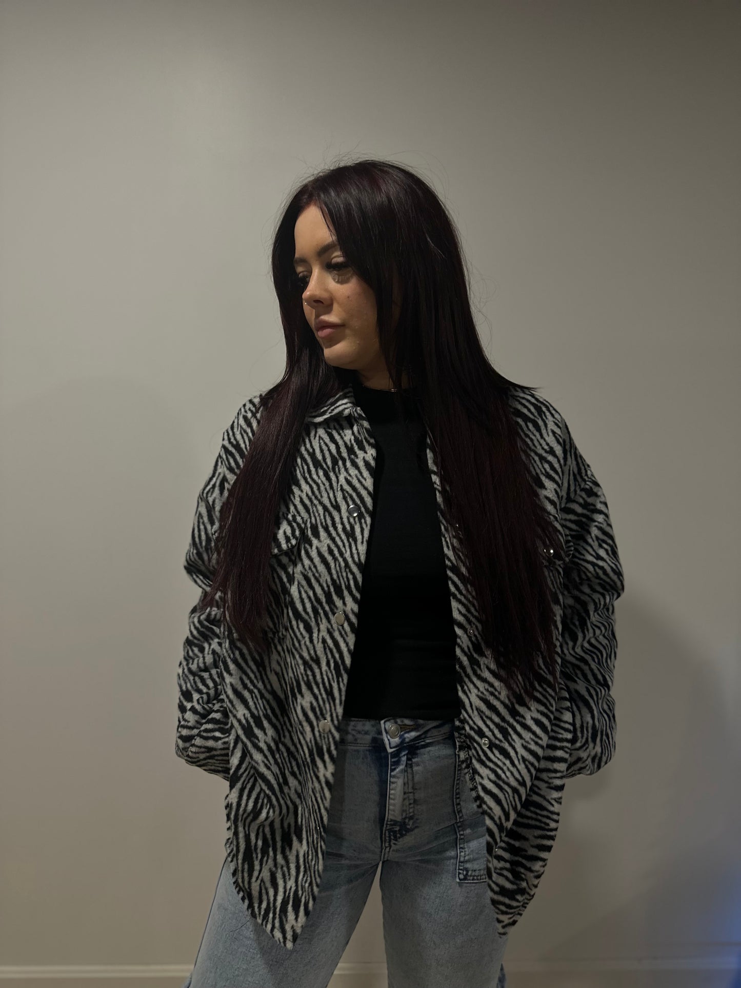 Zebra Shacket