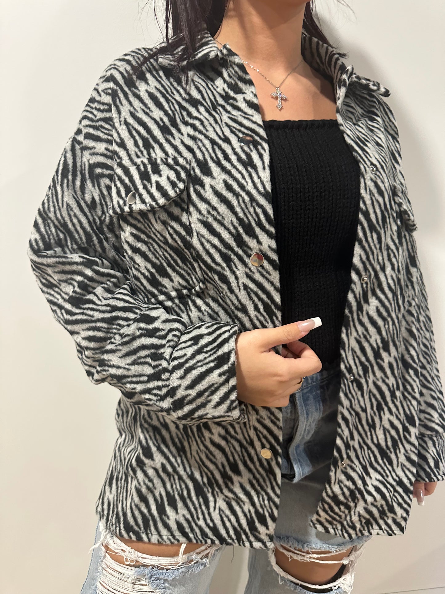 Zebra Shacket