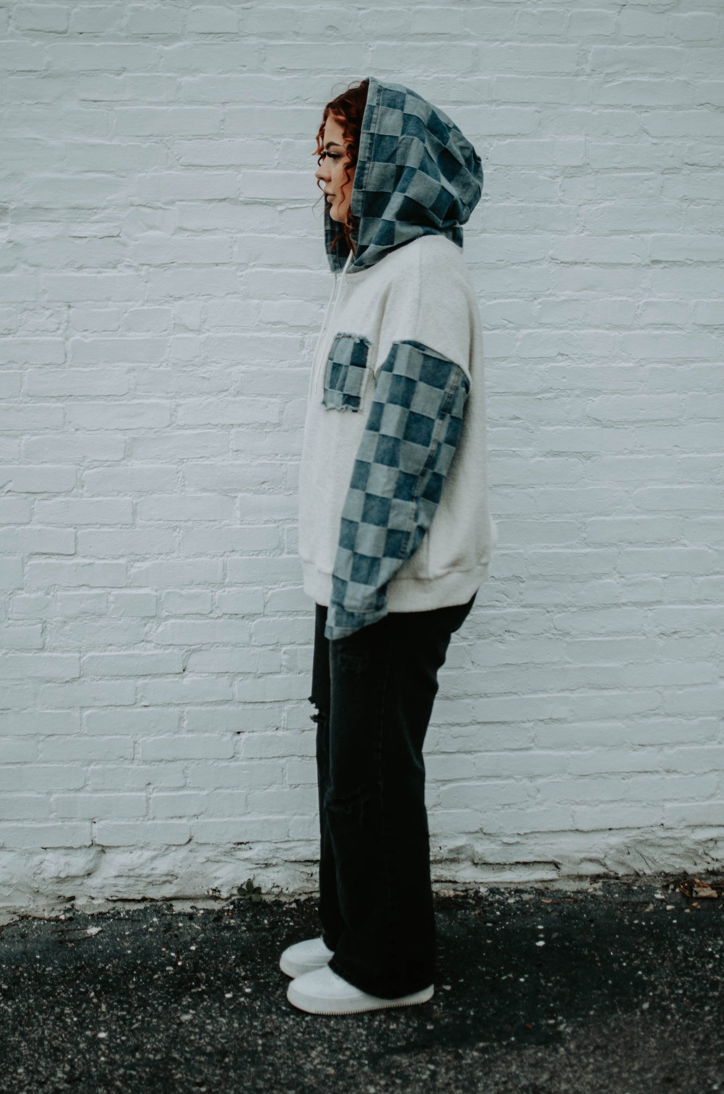 The ivory hoodie