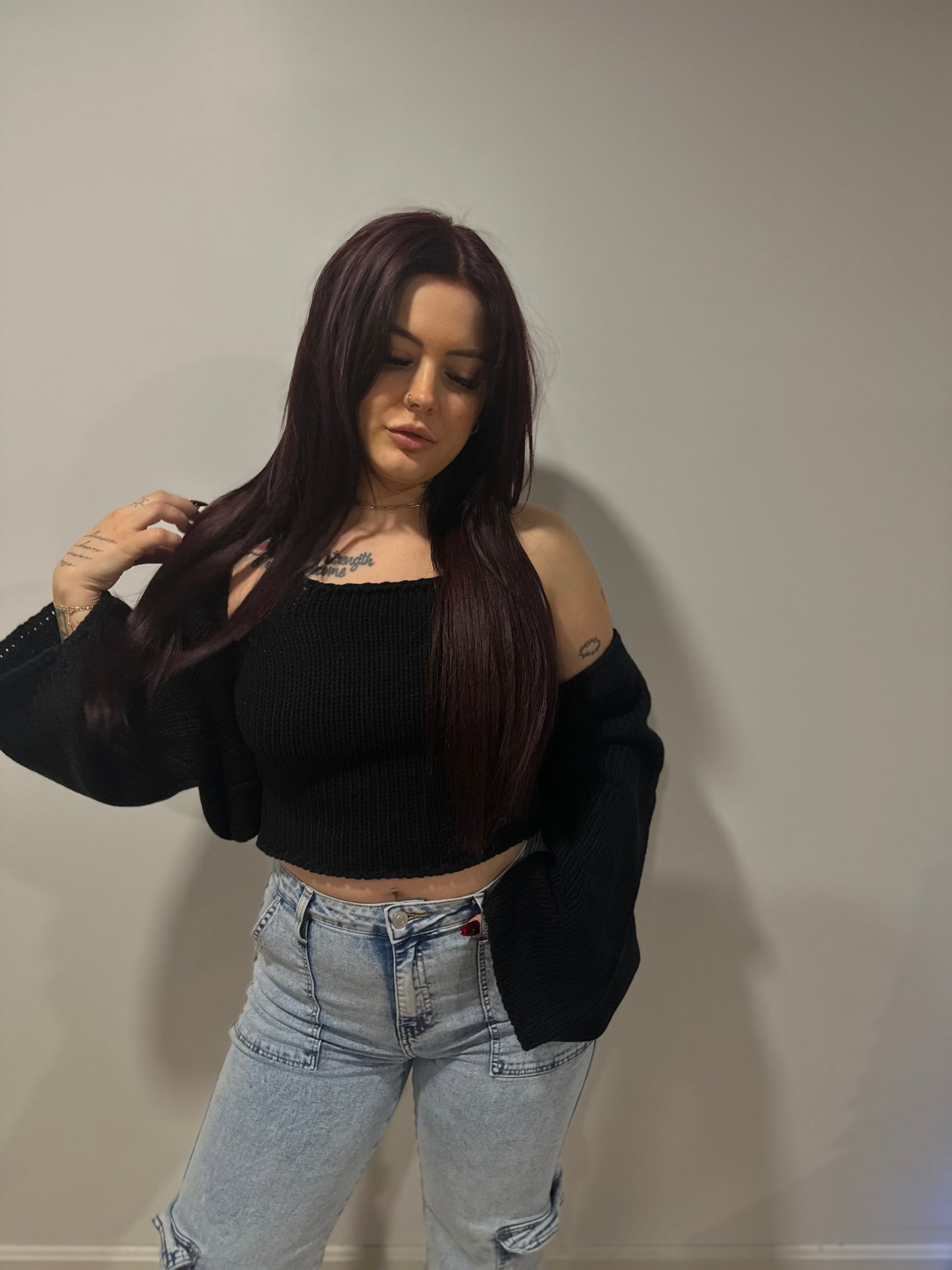 Knit tank + Shrug