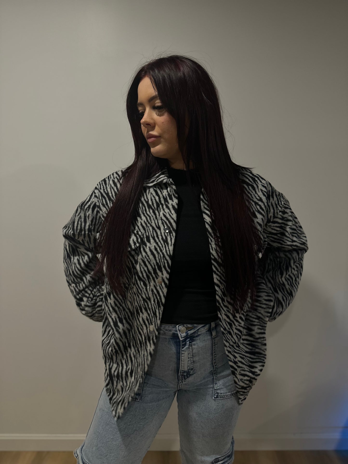 Zebra Shacket
