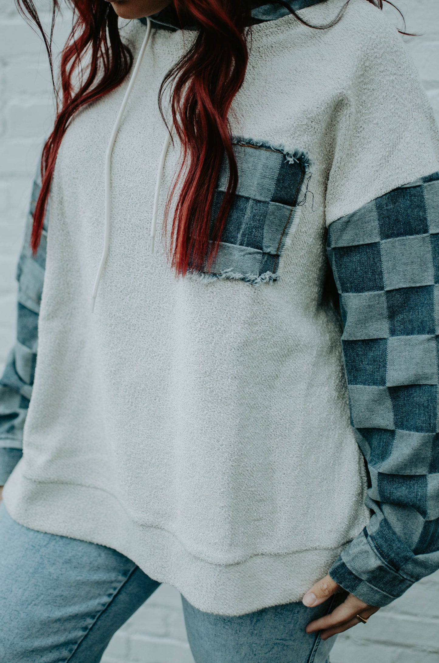 The ivory hoodie