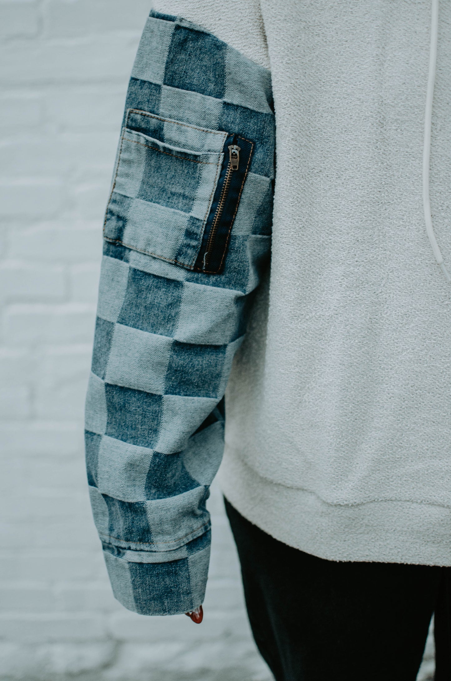 The ivory hoodie