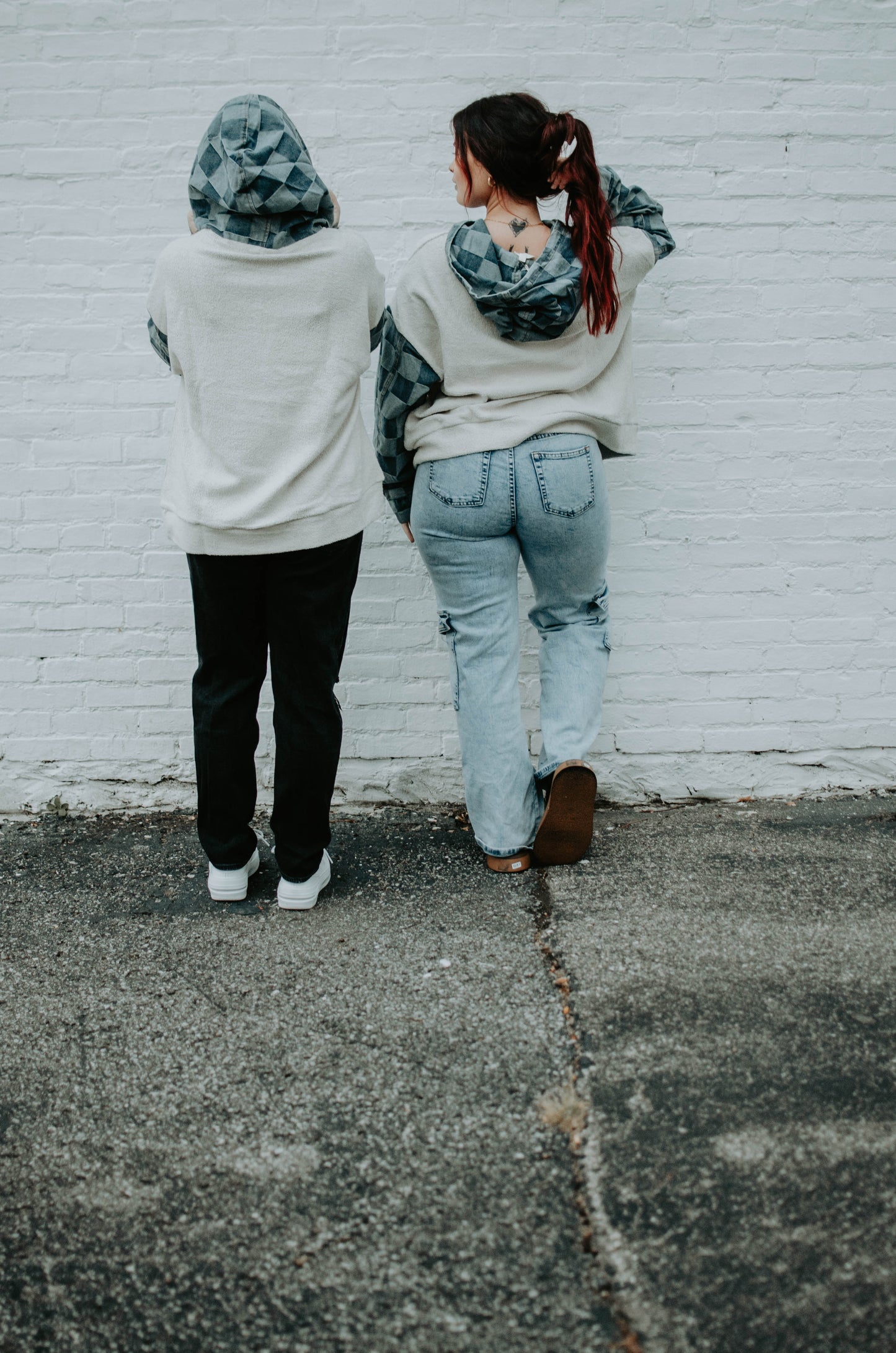 The ivory hoodie