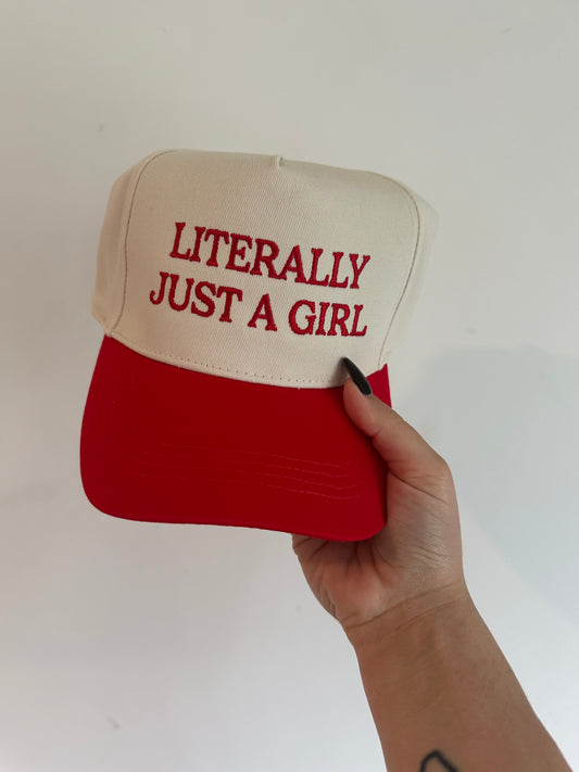 Just a girl hat